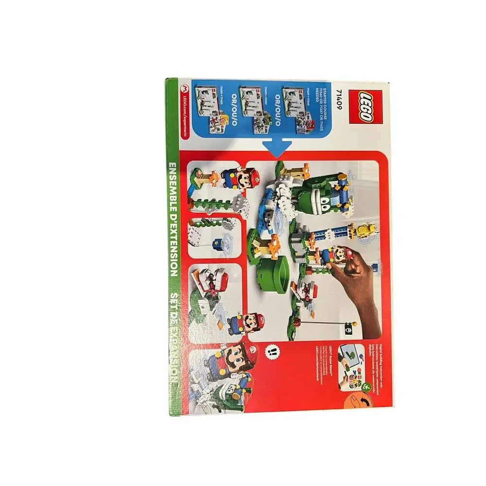 New LEGO 71409 Super Mario Big Spikes Cloudtop Challenge Lego Set, Blocks